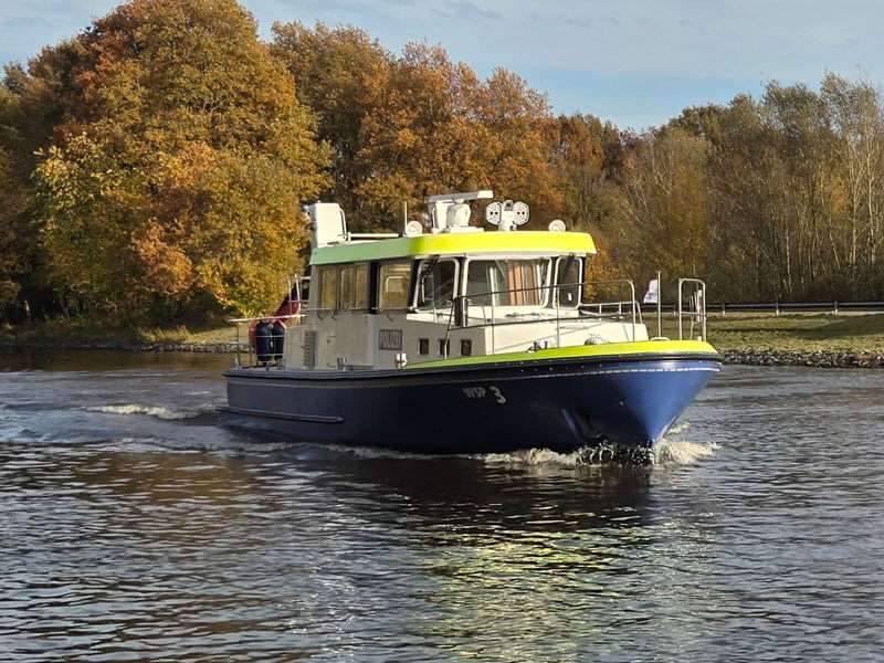 Test- und Abnahmefahrt der neuen WSP 3