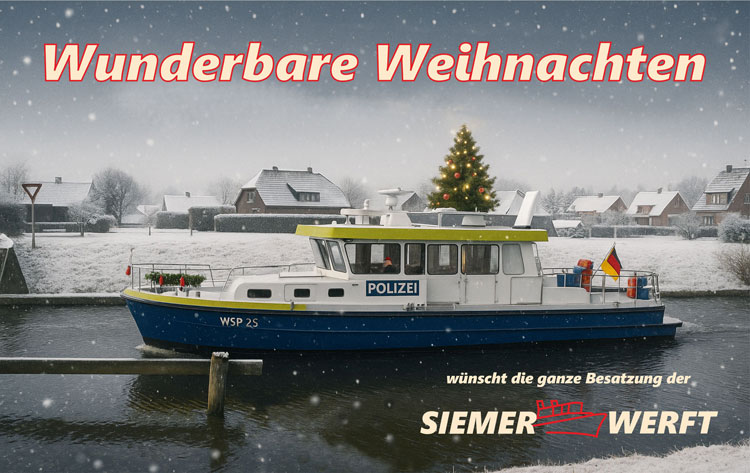 Siemer Werft Barßel-Reekenfeld - Wintergruß